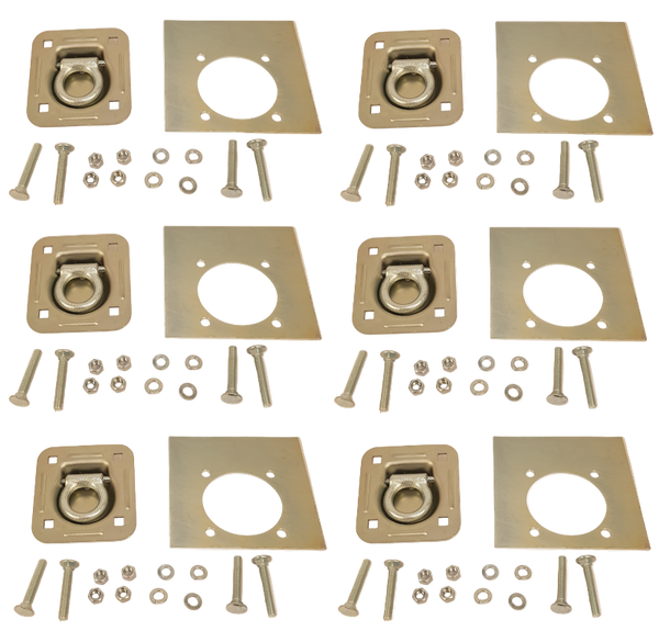 RS5K-LOTOF6 · Brophy Mounting Kit – 6-Pack (includes #RRS5, steel #BP05, and steel bolt pack)