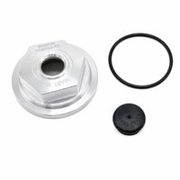 Two - 2-7/8" BILLET ALUMINUM Oil Cap Fit Dexter 21-35 Trailer Axle Bearing Hub 6K-8K (21-35 Billet-KITX2)