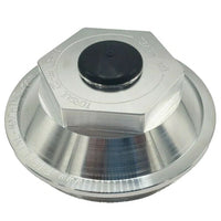 4.0" Billet Aluminum Oil Bath Cap Kit — 4"-12 Thread for 10K–15K Trailer Axles (21-36 Billet-KIT)