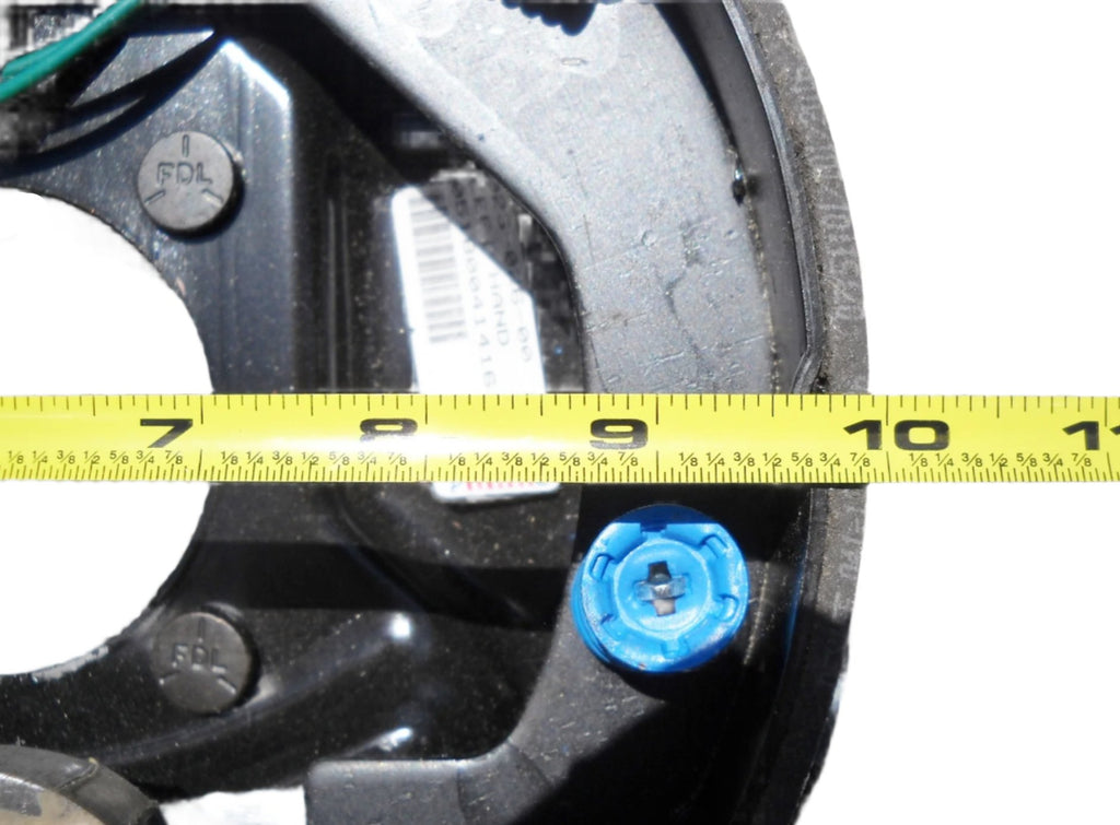 Dexter Brake, Electric, 3500#, 10" x 2.25", Dexter, 4 Bolt, LEFT (023-026-00)