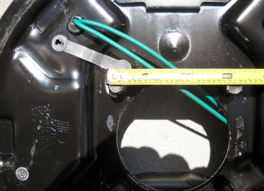 Dexter Brake, Electric, 3500#, 10" x 2.25", Dexter, 4 Bolt, LEFT (023-026-00)