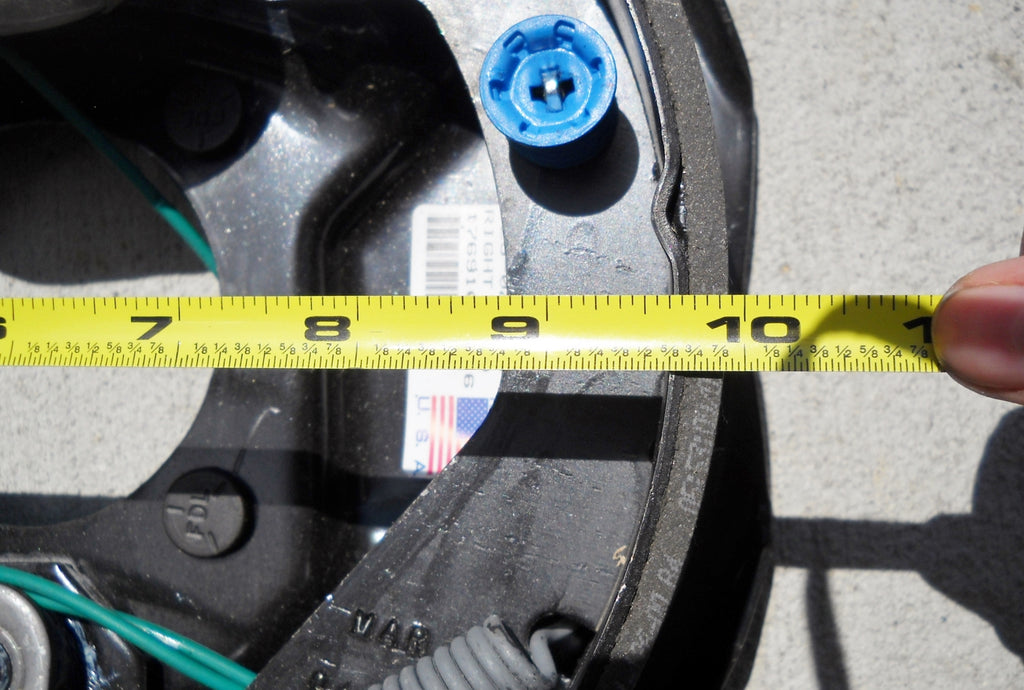 Dexter Brake, Electric, 3500#, 10" x 2.25", Dexter, 4 Bolt, RIGHT (023-027-00)