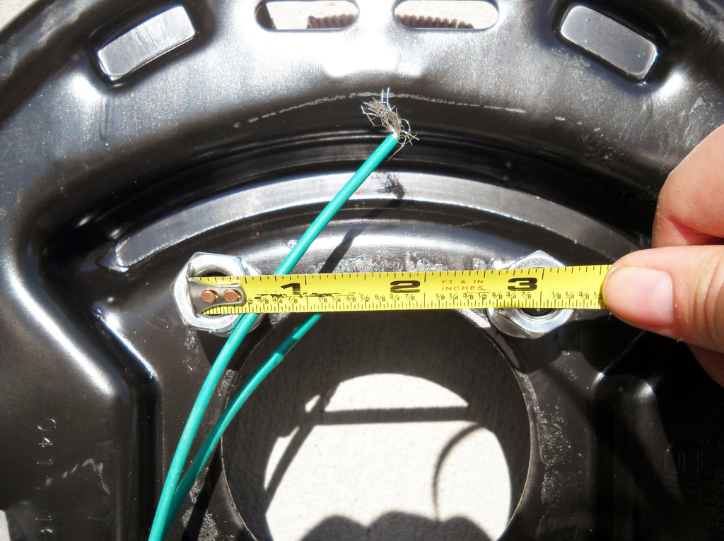 Dexter Brake, Electric, 3500#, 10" x 2.25", Dexter, 4 Bolt, RIGHT (023-027-00)