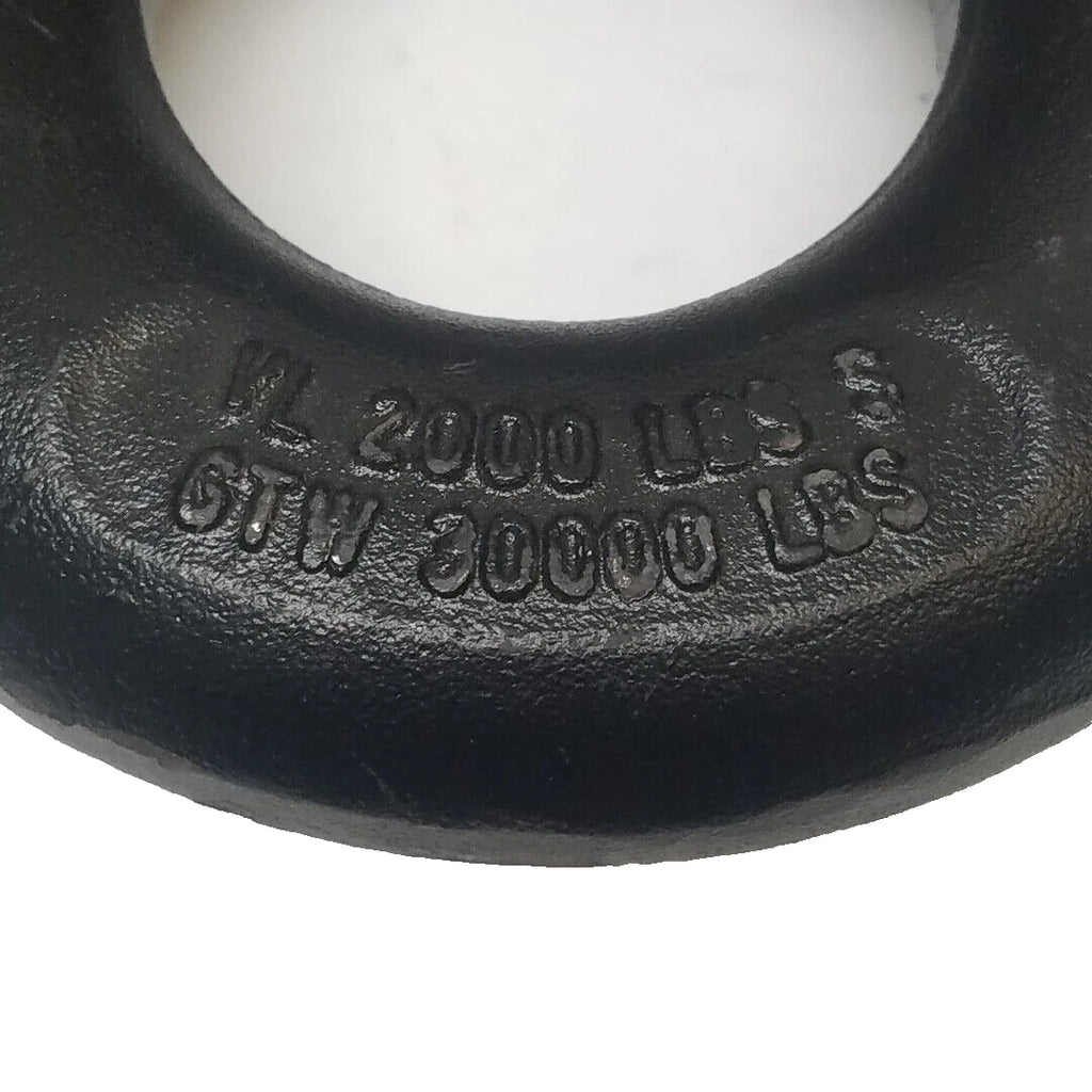 Adjustable Forged Trailer Pintle Lunette Ring – 2.5 in ID, 30,000 lb Rating (2374143E-KIT)