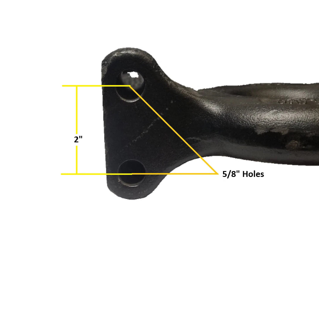 Adjustable Forged Trailer Pintle Lunette Ring – 2.5 in ID, 30,000 lb Rating (2374143E-KIT)