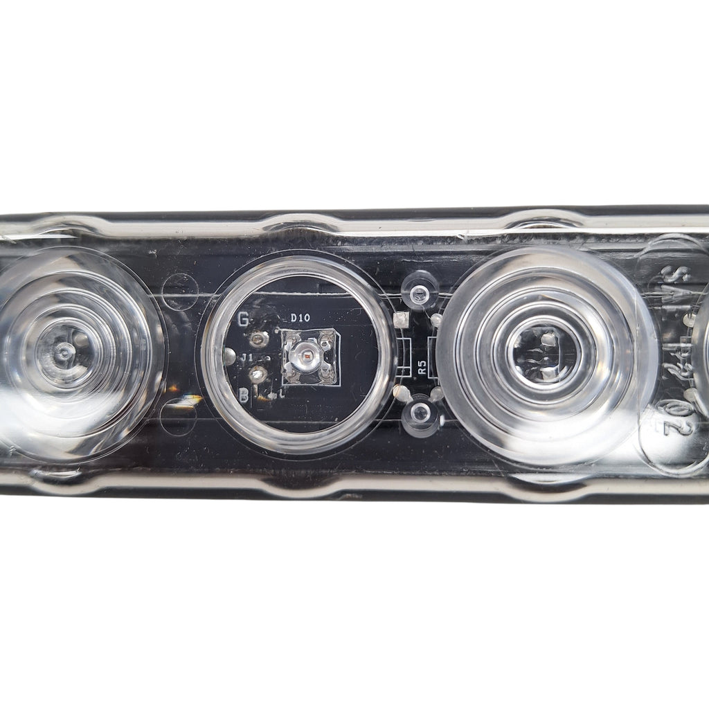 Innovative Slimline LED Identification Light Bar 15" 3LED Amber with Clear Lens (251-1500-1)