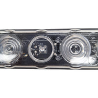 Innovative Slimline LED Identification Light Bar 15" 3LED Amber with Clear Lens (251-1500-1)