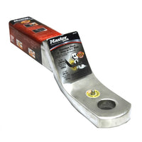 Master Lock Fixed Ball Mount – 2" Drop / 1" Rise – 7K – Stainless Steel (2845AT)