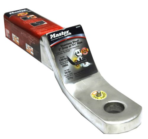Master Lock Fixed Ball Mount – 2" Drop / 1" Rise – 7K – Stainless Steel (2845AT)
