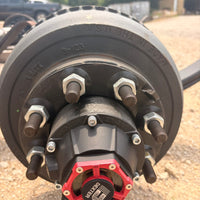 NEW Dexter 10,000 lb GD Front Trailer Axle - 73.5" HF - 46" SC - Underslung - Electric Brakes - 8 Lug