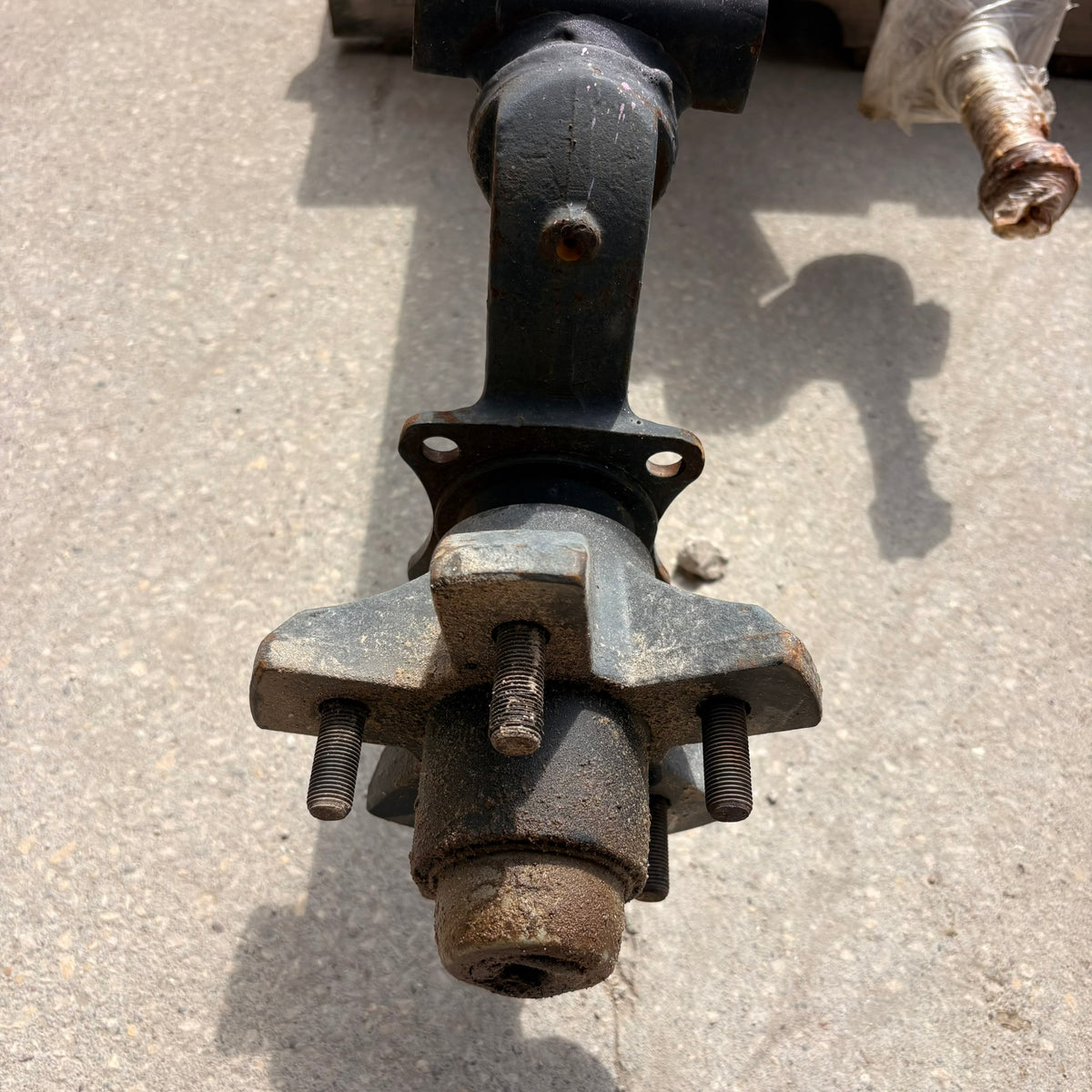 NEW 3,500 lb Drop Trailer Axle - 87.5" HF - 72.5" Mount - 2.4" Tube - Idler Hubs