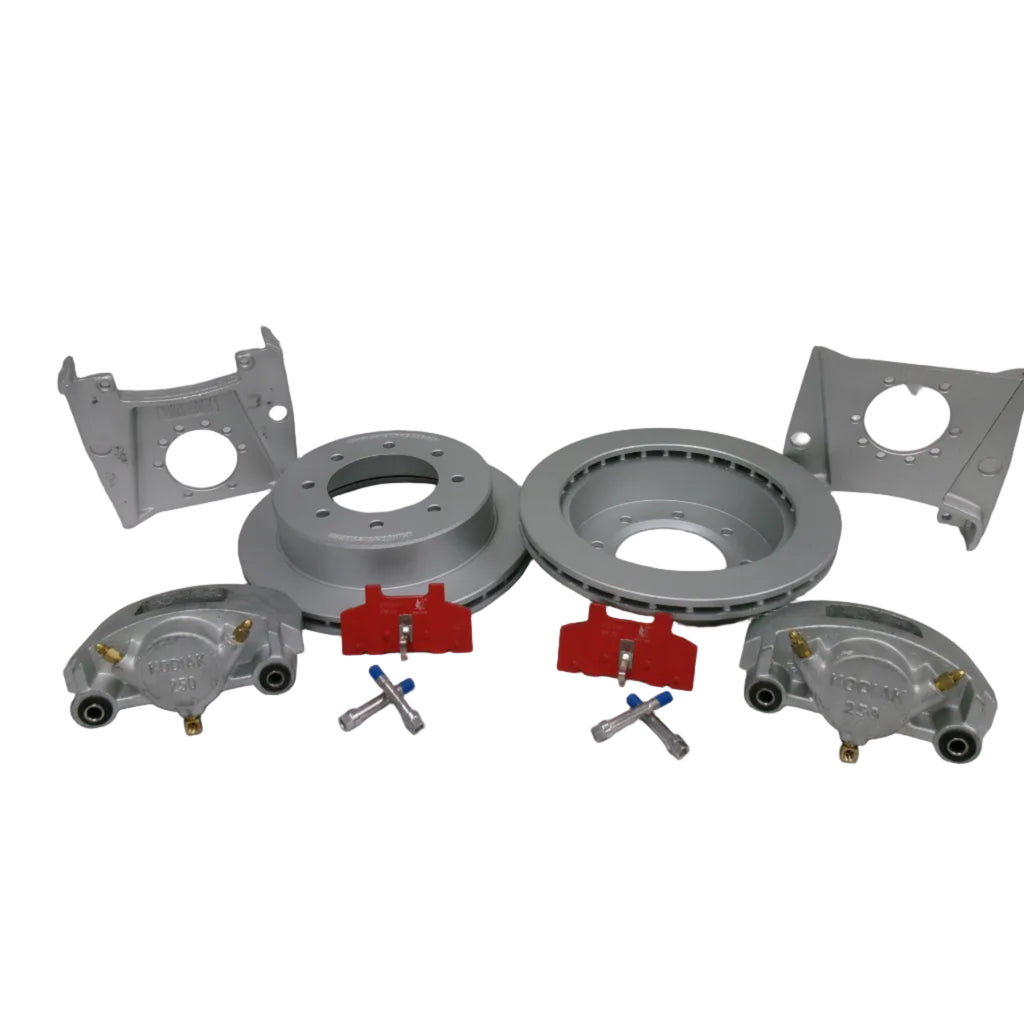 Kodiak 13" Disc Brake Kit 8-Lug 7,000 lb Dacromet Two-Wheel Set Cap Style Rotor (2/R-133-7-8-DDD-K)