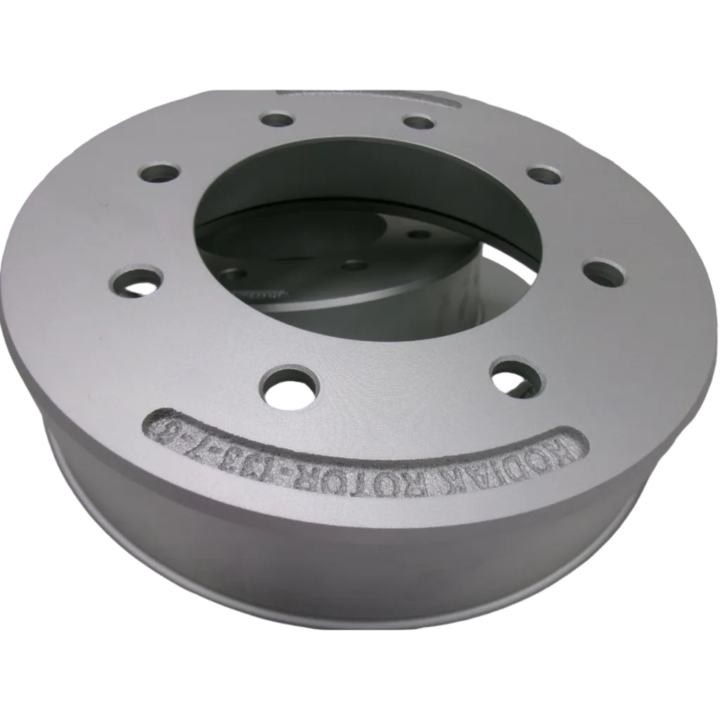 Kodiak 13" Disc Brake Kit 8-Lug 7,000 lb Dacromet Two-Wheel Set Cap Style Rotor (2/R-133-7-8-DDD-K)