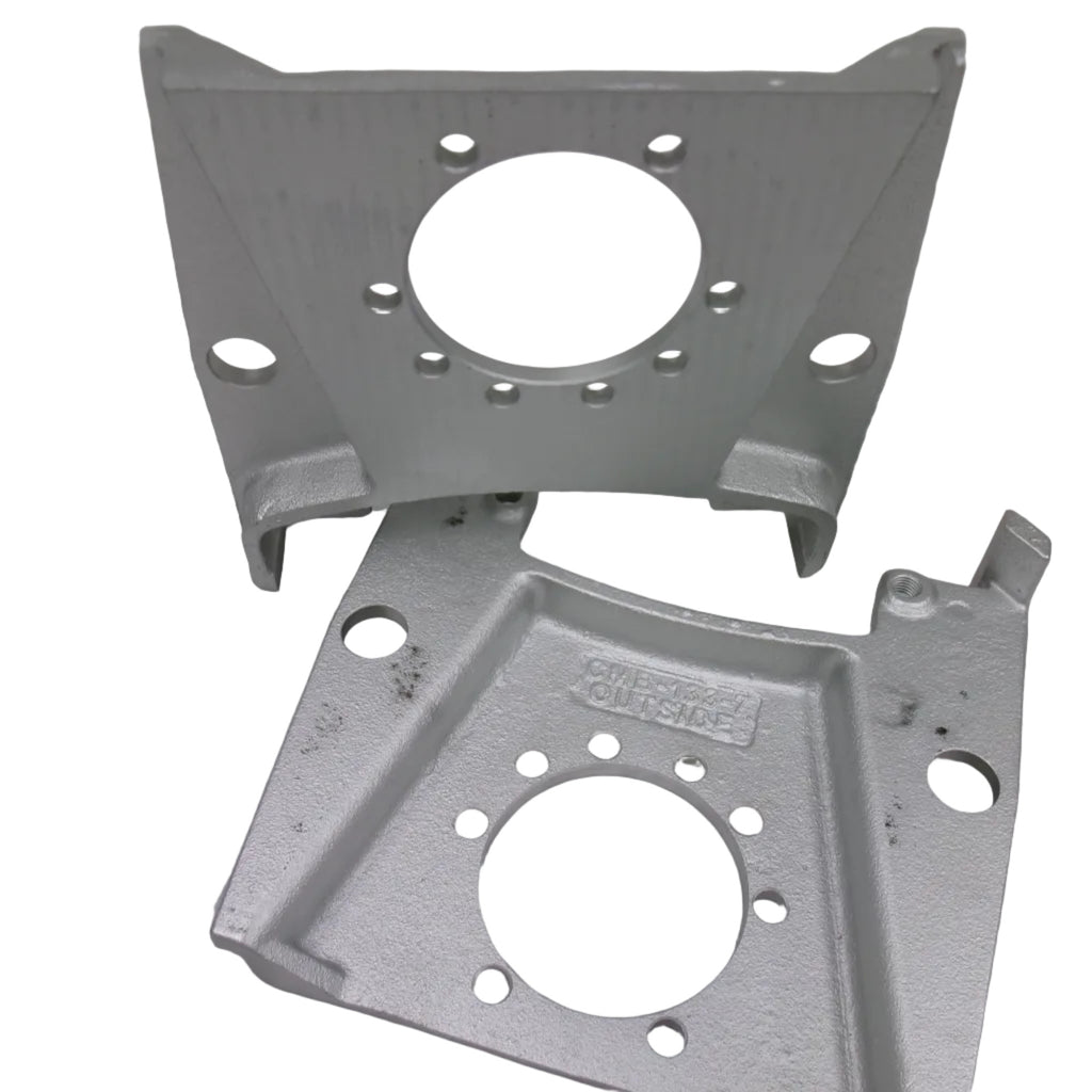 Kodiak 13" Disc Brake Kit 8-Lug 7,000 lb Dacromet Two-Wheel Set Cap Style Rotor (2/R-133-7-8-DDD-K)
