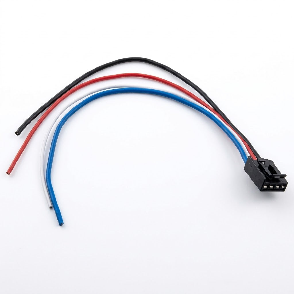 Tow Ready Universal Brake Control Plug – 12" Wire Lead – 4-Wire Pigtail (20127)