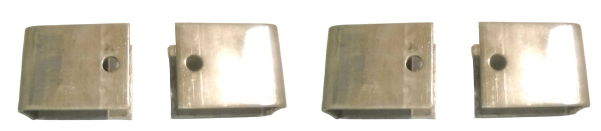 Set of Four (4) Leaf Spring Hangers – 1&nbsp;3/4" Spring – Weld-On  Part Number: H-3.875-LOTOF4 (H-3.875-LOTOF4
