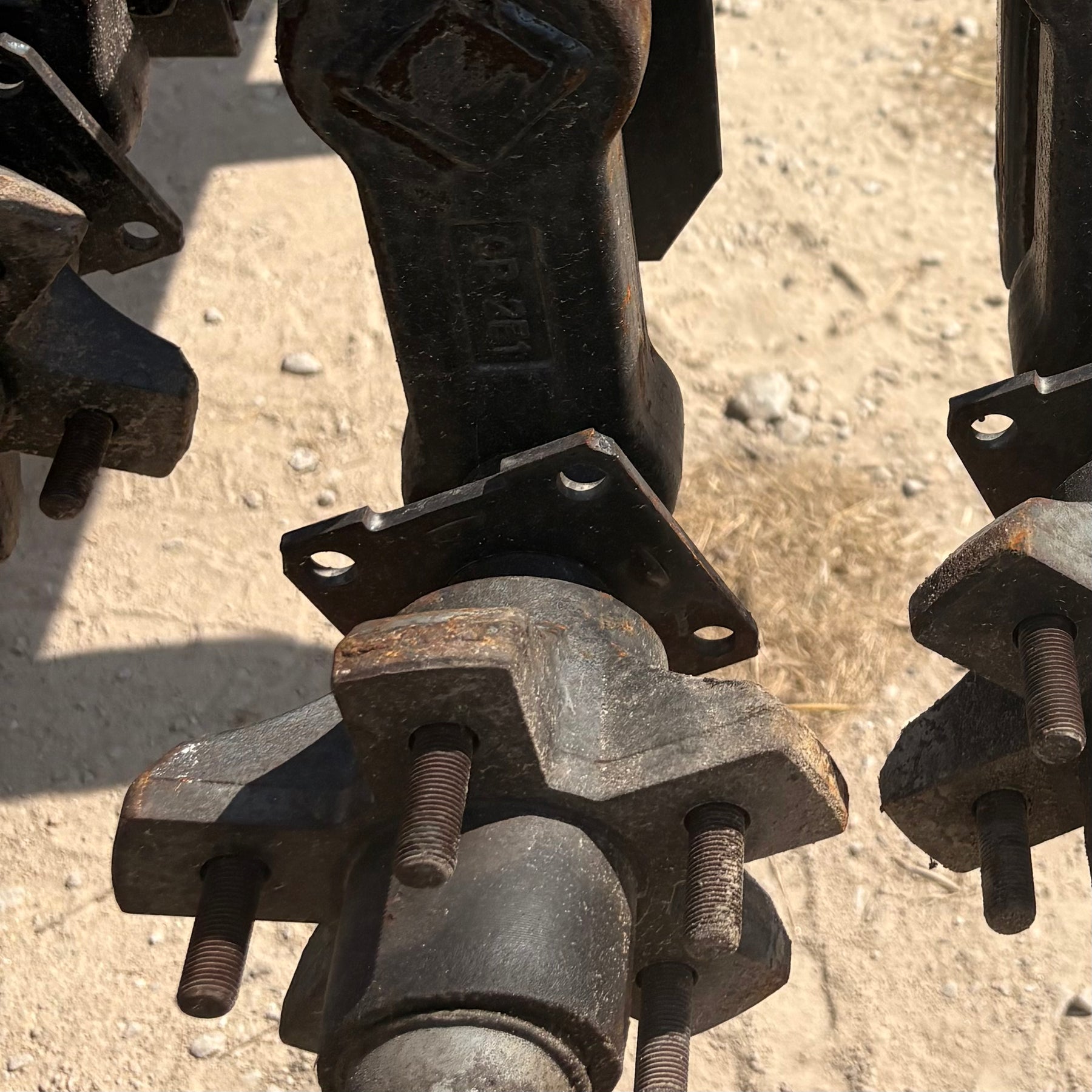 NEW Dexter 3,500 lb Torflex Torsion Axle - 94" HF - 81" OB - 0° - Idler - 5 Lug