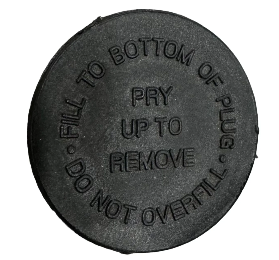 MASTER CYLINDER CAP  UFP Model A-16 Rubber brake fill plug (32286U)