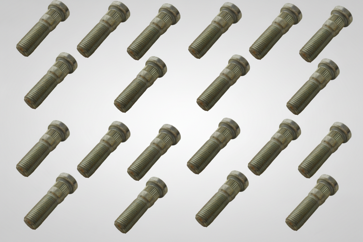 (20) - 1/2"-20 x 1.75" Press-In Trailer Wheel Stud (32498U-LOTOF20)