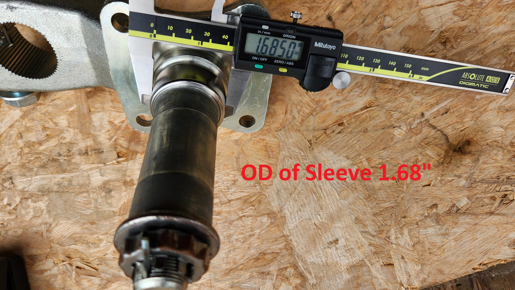 O Ring, Wear Ring Sleeve W/ Lube Hole 3500# Axle 1.68" OD Kit (33517U32736KIT)