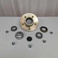 4200# 5 x 4.5 UFP L68149 Straight Spindle Hub Trailer Axle Load Rite Boat 1.375" (33667U-KIT)