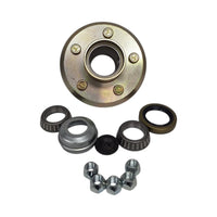 4200# 5 x 4.5 UFP L68149 Straight Spindle Hub Trailer Axle Load Rite Boat 1.375" (33667U-KIT)