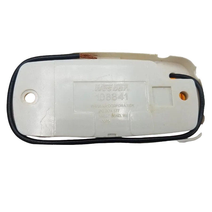Amber Dual Bulb Incandescent Clearance / Marker Light for Trailers (34-003440)