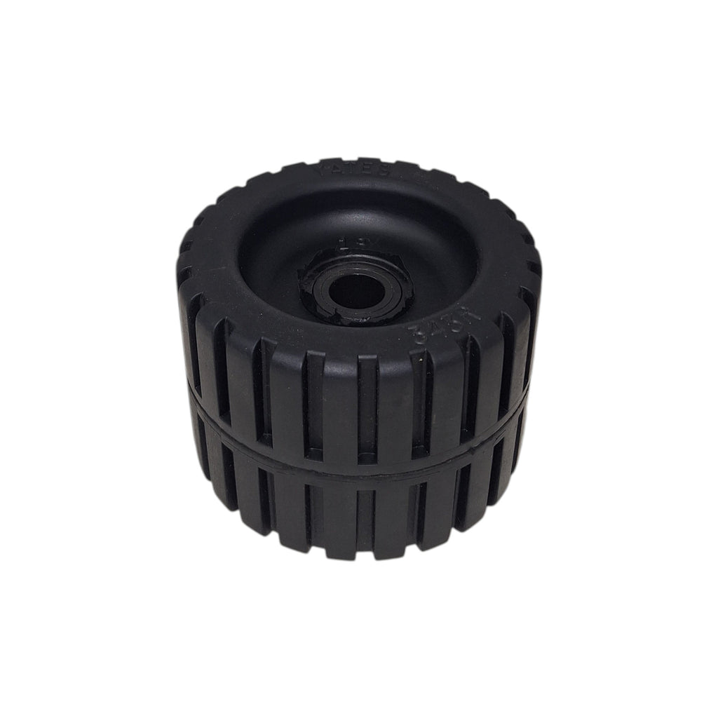 Yates Heavy-Duty Ribbed Wobble Roller | Non-Slip Boat Trailer Roller (343R-6P)
