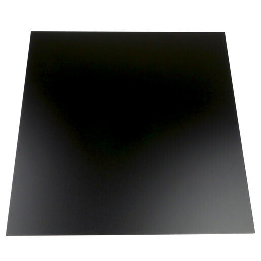 Black 49"x 96" Flat Aluminum Trailer Skin Panel - 0.030" Thickness