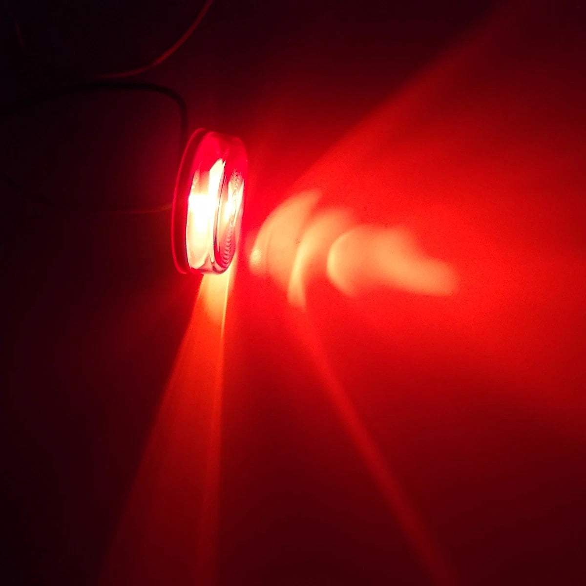 Bargman Red 2.5" Clearance / Side Marker Light Kit with 2-Prong Plug (40-31-001-KIT)