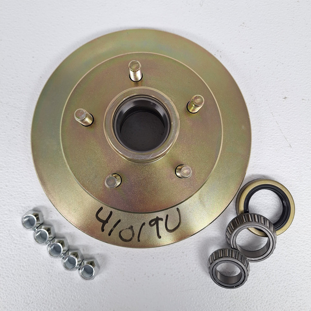 UFP by Dexter DB-35 5-Lug 10 Zinc Plated Rotor Assembly #41019 3700LB (41019U-KIT)