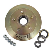 UFP by Dexter DB-35 5-Lug 10 Zinc Plated Rotor Assembly #41019 3700LB (41019U-KIT)