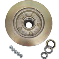 UFP by Dexter DB-35 5-Lug 10 Zinc Plated Rotor Assembly #41019 3700LB (41019U-KIT)