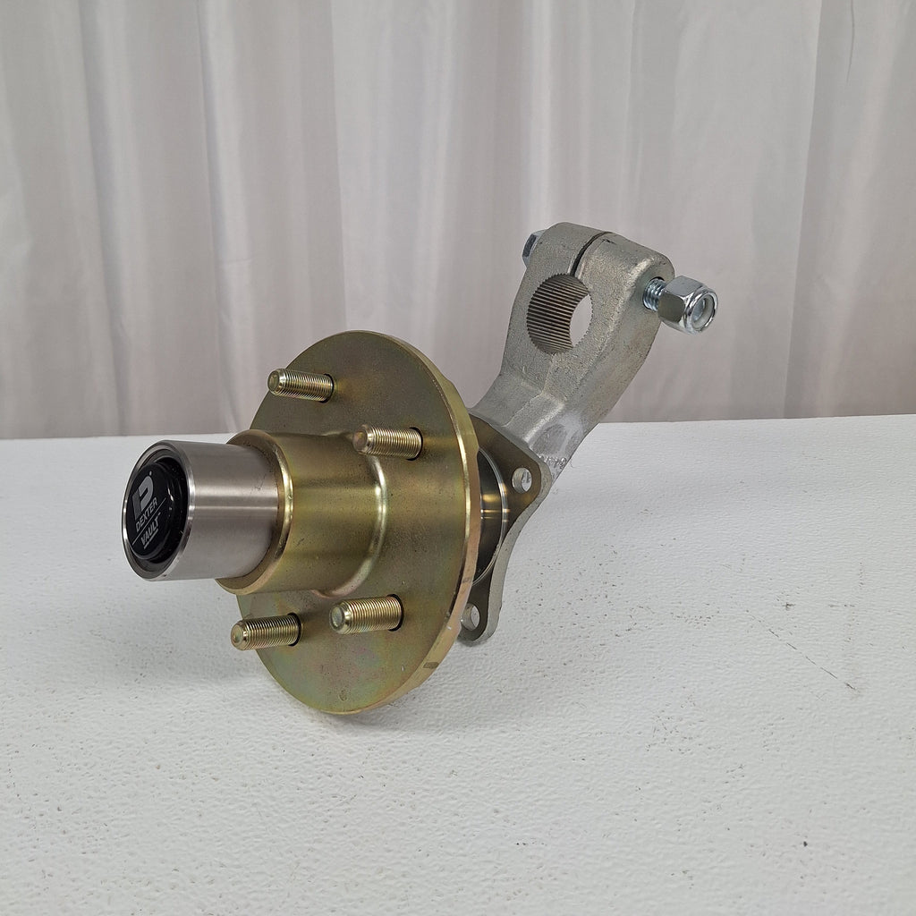 UFP DB35 End unit 3.7K IDLER Arm w/spindle vault cap bearing Trailer RV Camper  (43038U)