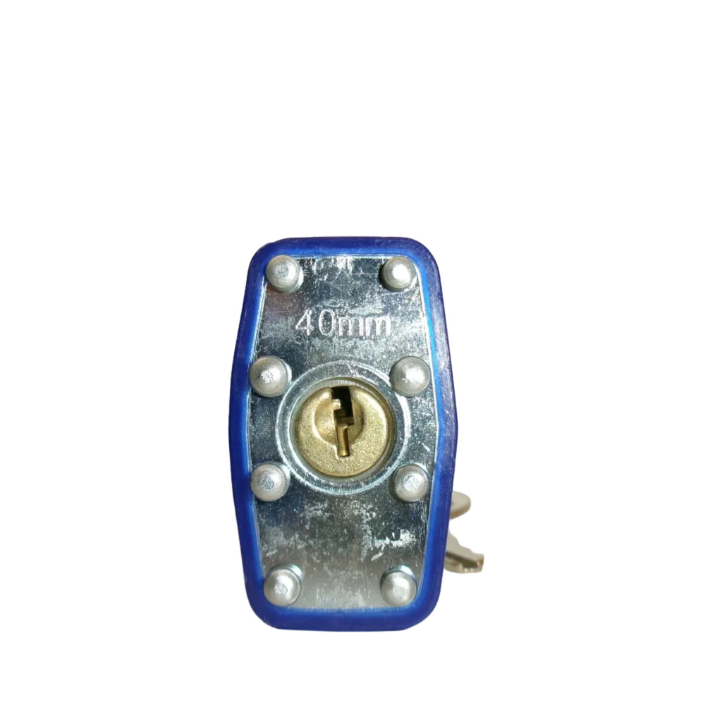 5/16" x 4' Heavy-Duty Vinyl-Coated Steel Cable Lock With Padlock (43680)