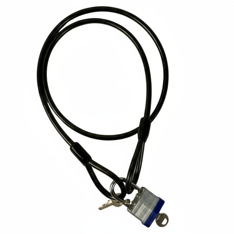 Hopkins 43680 5/16 x 4 ft Vinyl Coated Steel Cable Lock