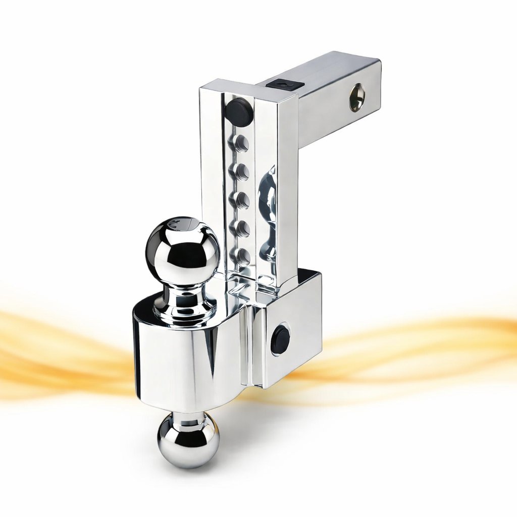 Fastway FLASH Ball Mount – 6" Drop, 2" Receiver, Dual Ball (2" & 2-5/16"), 10K GTW (44-00-4600)