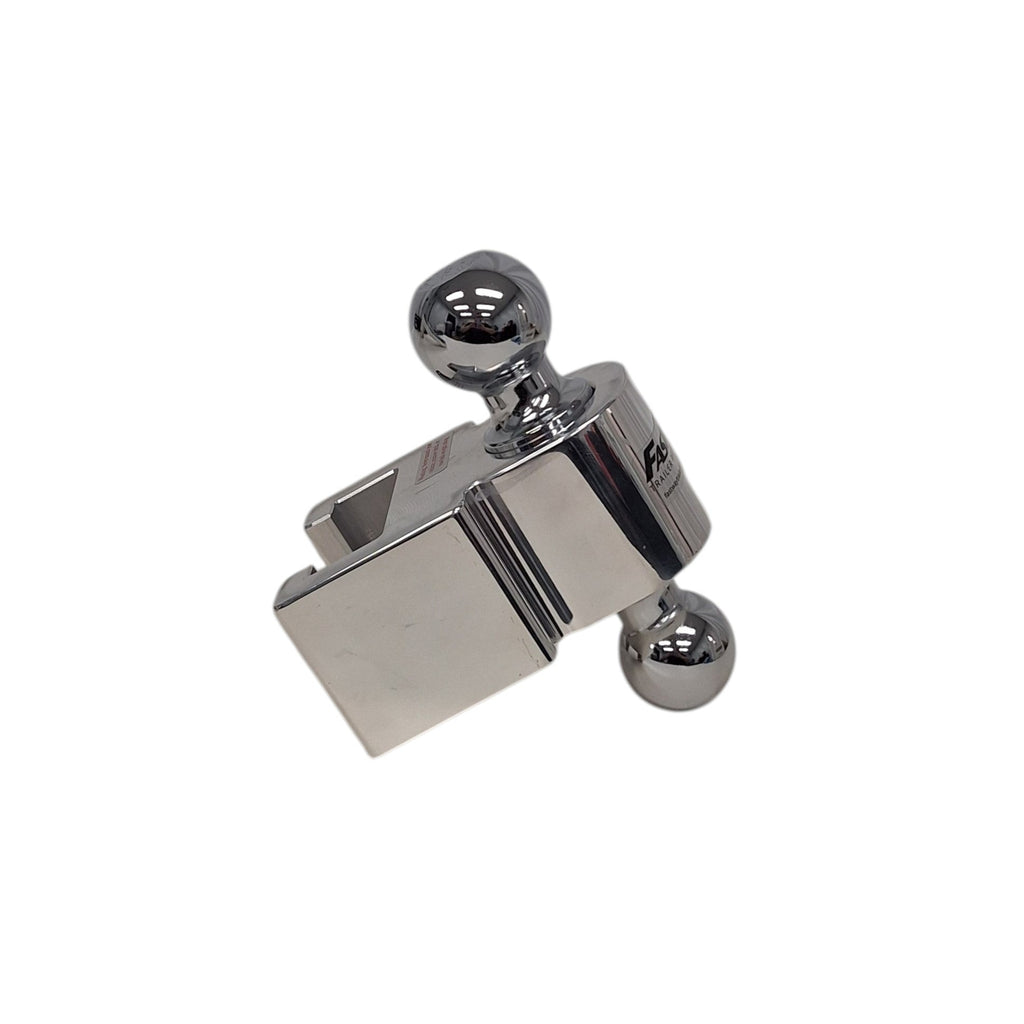 Fastway FLASH SIMPLE Ball Mount – 4" Drop, 2" Receiver, Dual Ball - 2" & 2-5/16" (44-00-4900)