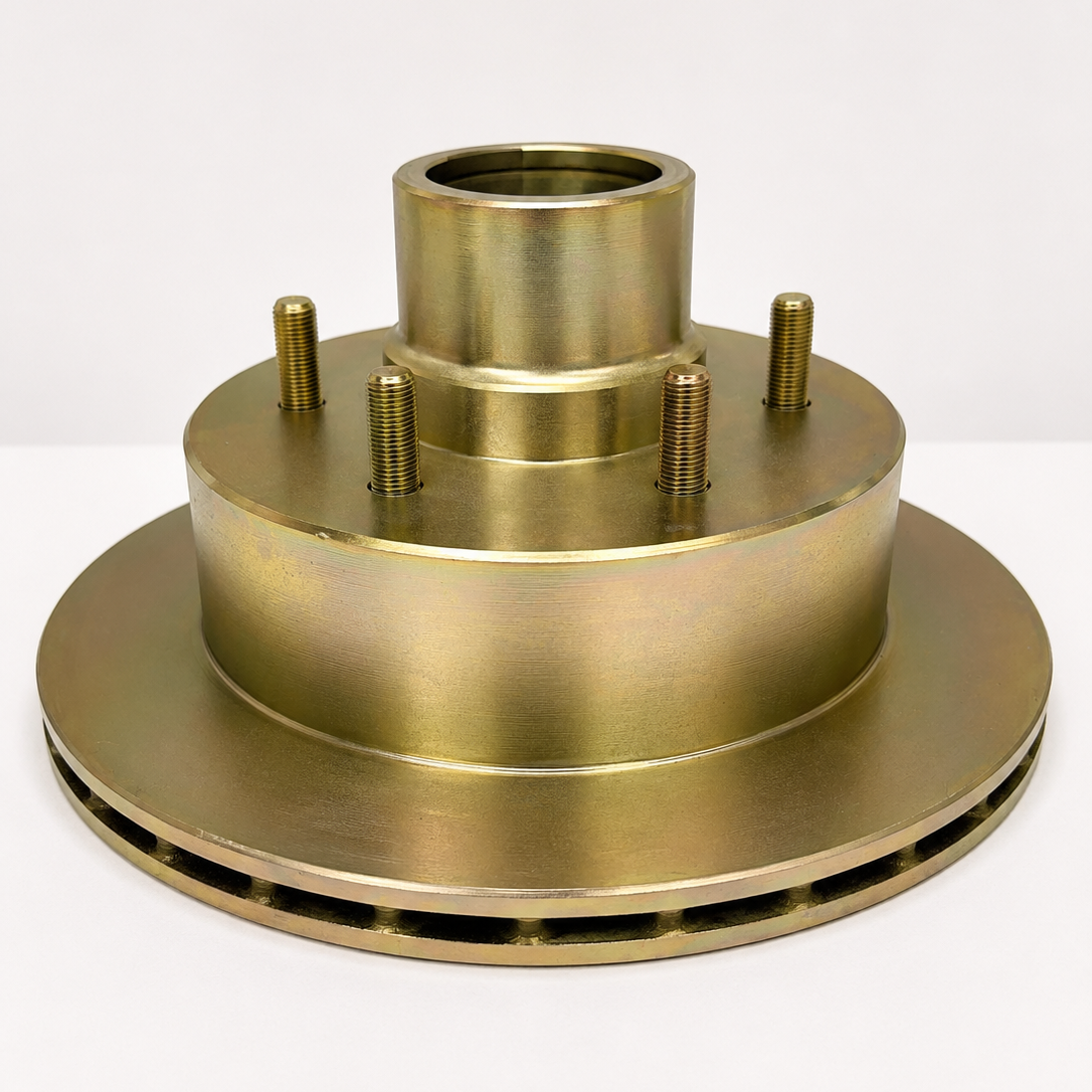 UFP Trailer Parts 44266U DB-35 11-1/2" Zinc-Plated Vented Disc Brake Rotor Hub · 6 on 5.5" · 6,000 lb Axles (44266U)