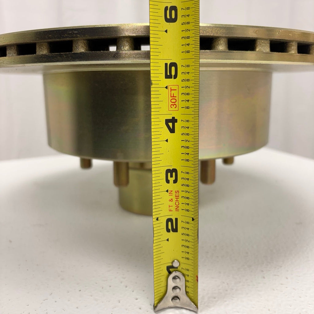 UFP Trailer Parts 44266U DB-35 11-1/2" Zinc-Plated Vented Disc Brake Rotor Hub · 6 on 5.5" · 6,000 lb Axles (44266U)