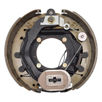 Left Hand - 12" by 3 3/8" Electric Trailer Brake – 8,000 lb – 4 Bolt Mount (4739-L)