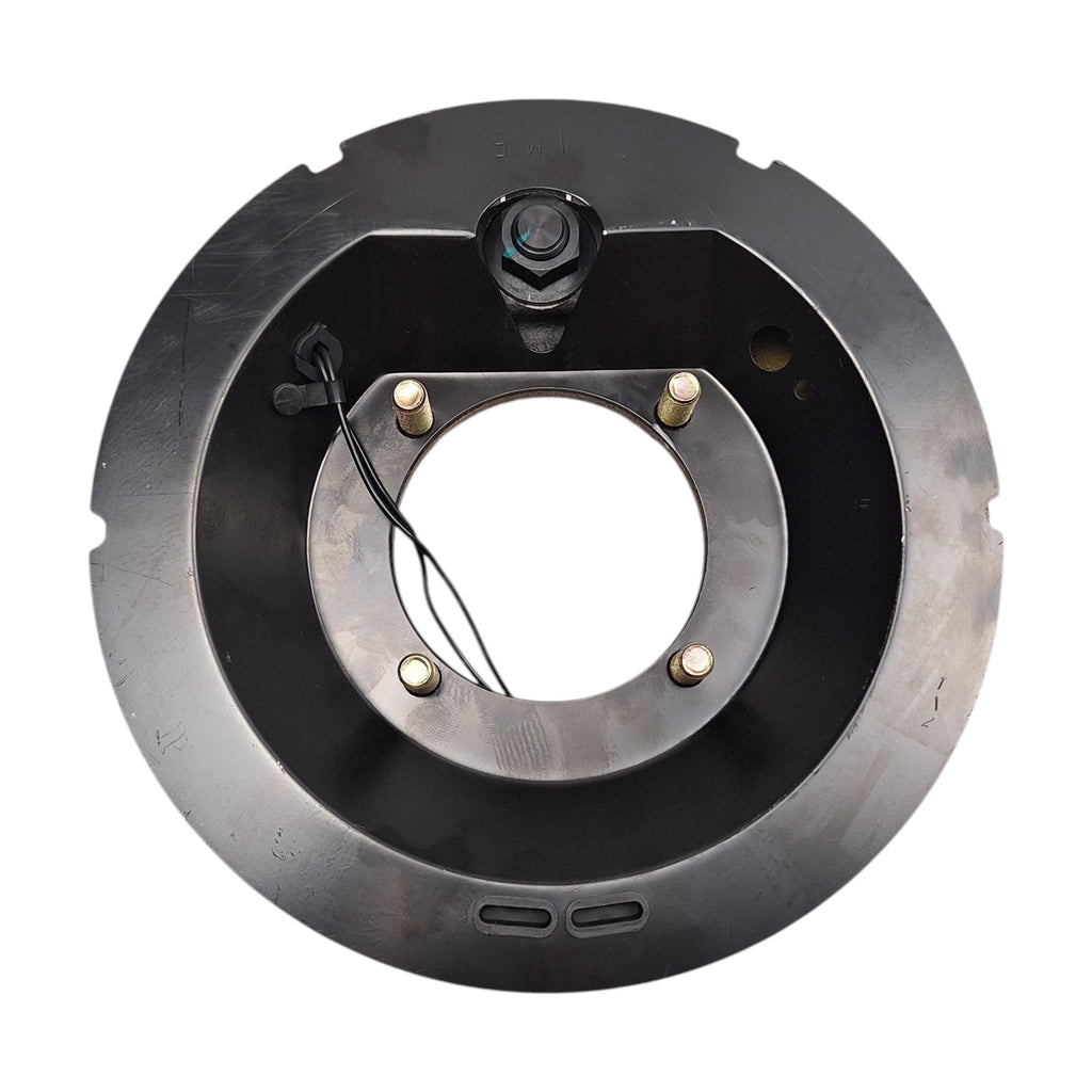 Left Hand - 12" by 3 3/8" Electric Trailer Brake – 8,000 lb – 4 Bolt Mount (4739-L)