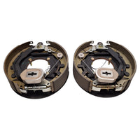 Left and Right - 12" by 3-3/8" Electric Trailer Brake – 8,000 lb – 4 Bolt Mount (4739-L+4739-R)