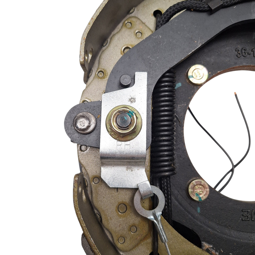 Right Hand - 12" by 3-3/8" Electric Trailer Brake – 8,000 lb – 4 Bolt Mount (4739-R)
