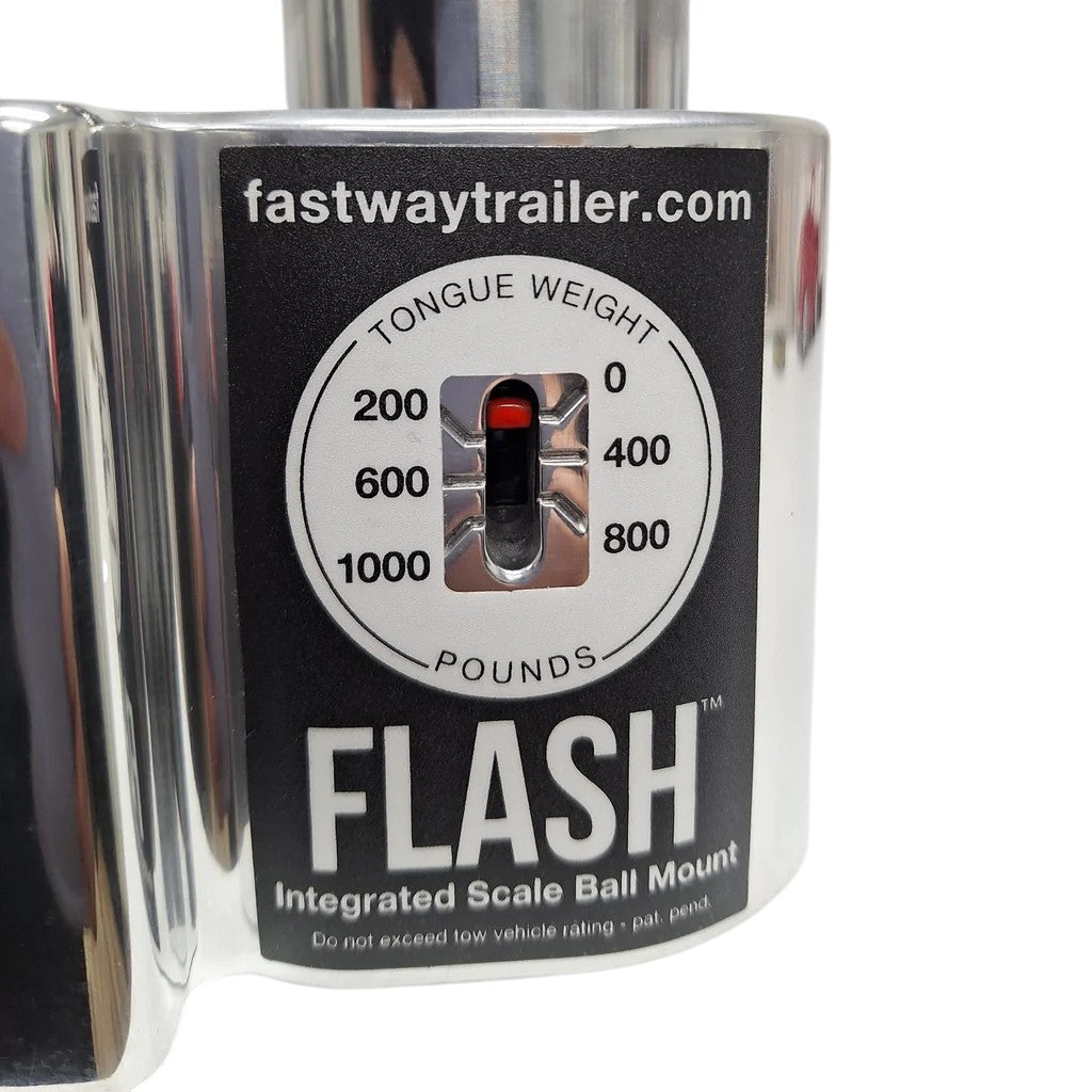 Fastway Flash Scale Hitch Adjustable 6" Drop 2" Shank Tongue Weight (48-00-8600)