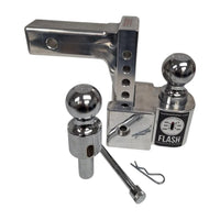 Fastway Flash Scale Hitch Adjustable 6" Drop 2" Shank Tongue Weight (48-00-8600)