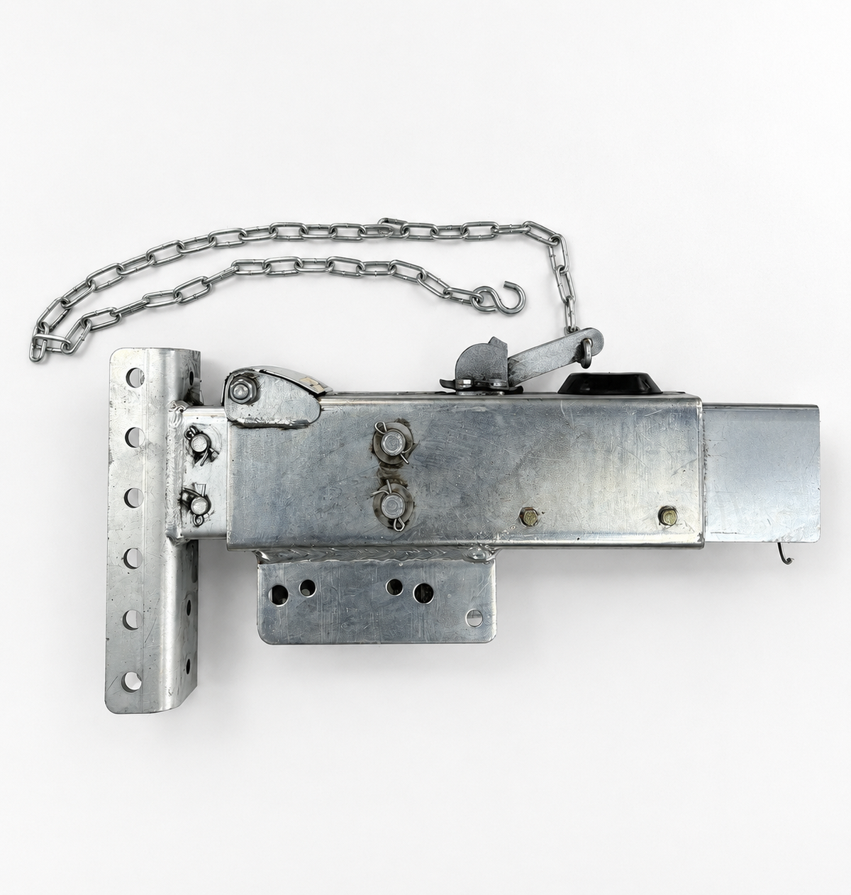 Dexter / Titan Model 10 Hydraulic Brake Actuator with Solenoid — 6-Hole Adjustable Channel Mount (4857020)