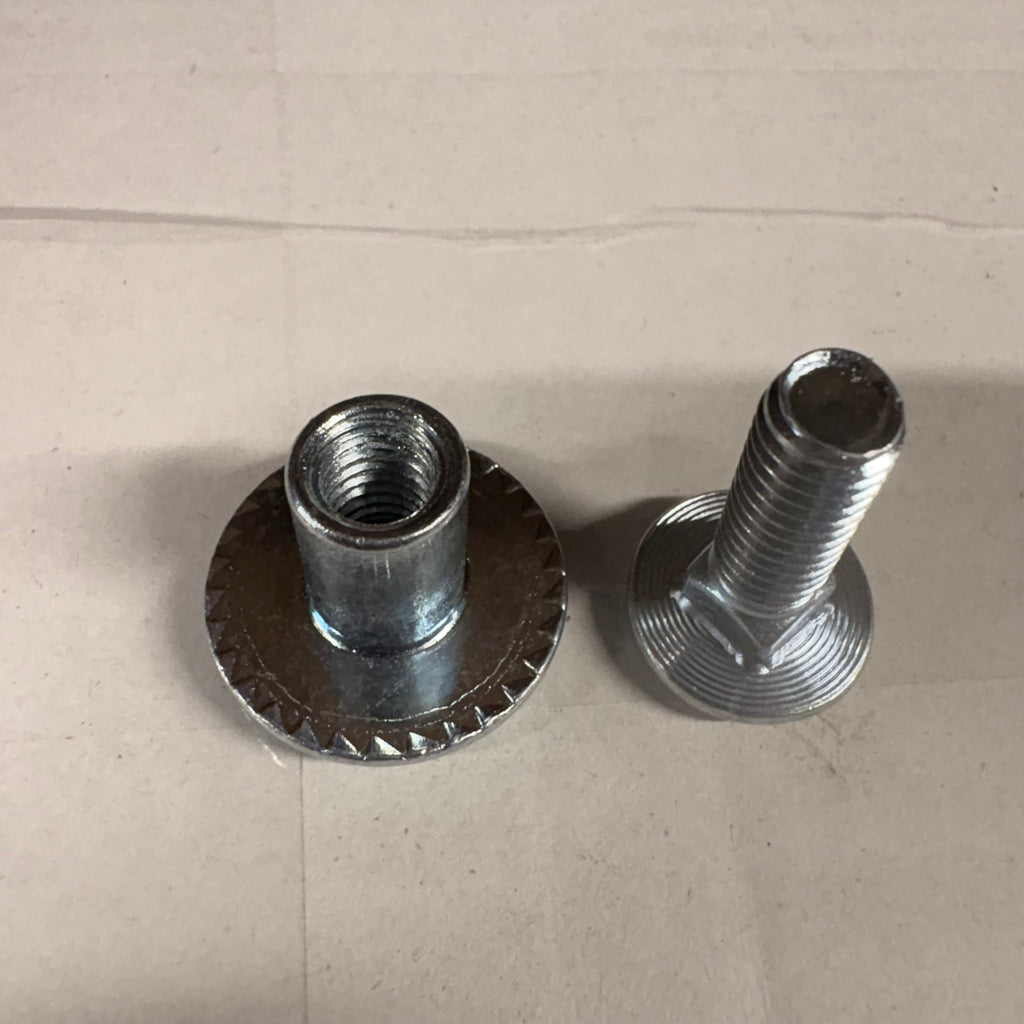 Carriage Bolt and Barrel Torx Nut Kit — 5/16-18 x 1" (516C1CB5Z-KIT)