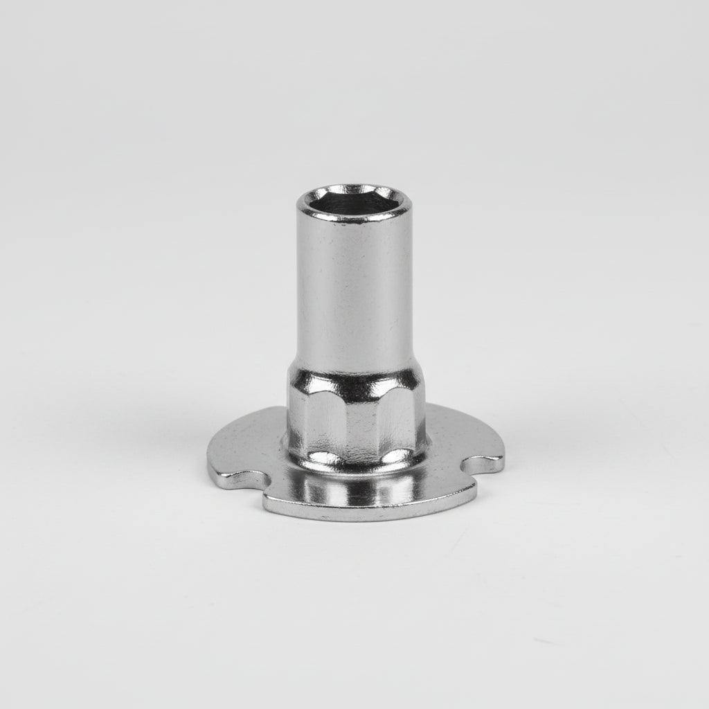 5/16-18 x 5/8 6-Lobes, Flange Nut Soft, Zinc Plated (516C58-6LFINZ)