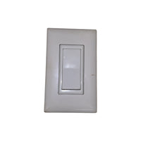 Diamond Decor Switch Speed Box White Self-Contained Heavy Duty 20 Amp/125 Volt AC Fits Various Applications, Includes Snap-On Cover (52595)